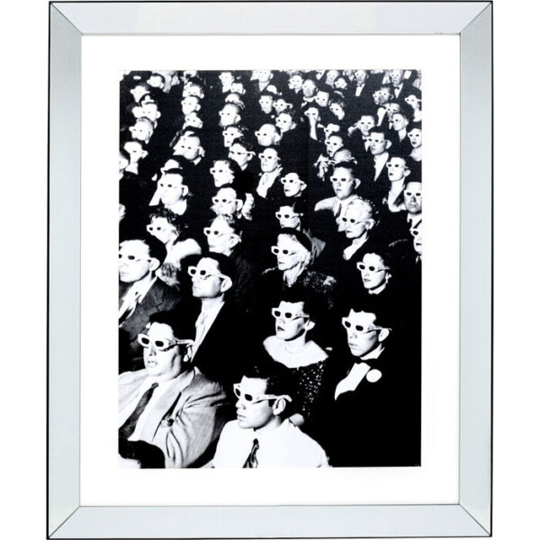 Quadro incorniciato Audience 85x105cm
