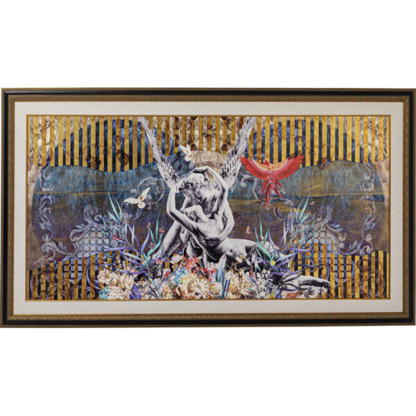 Quadro incorniciato Lovers 266x150cm
