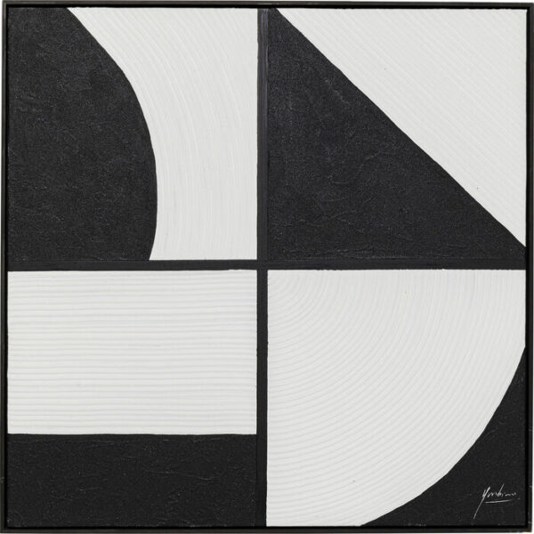 Quadro incorniciato Modulo 100x100cm