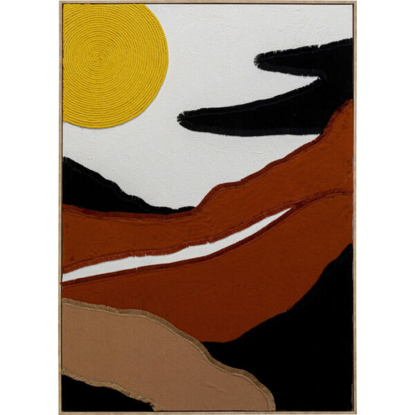 Quadro su tela Artistic Sunrise 70x110cm