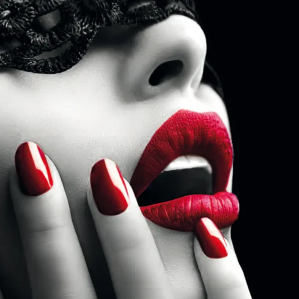 Quadro in vetro RED KISS 