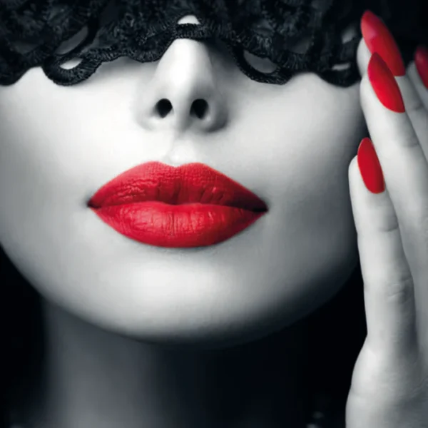 Quadro in vetro RED KISS 