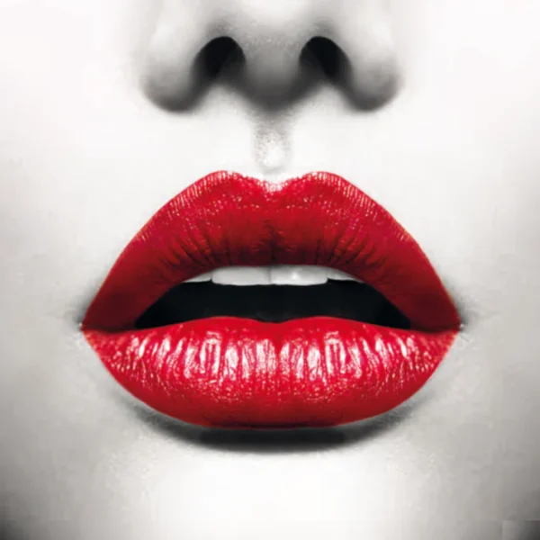 Quadro in vetro RED KISS 