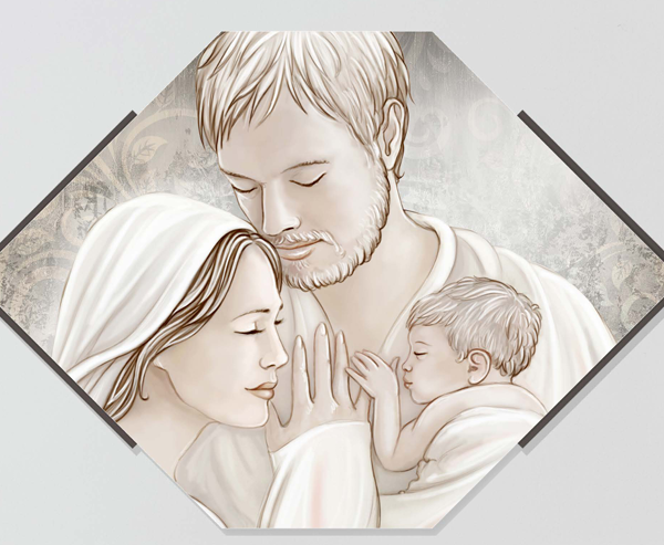 Quadro Sacra Famiglia