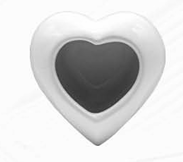 Heart line Bianco