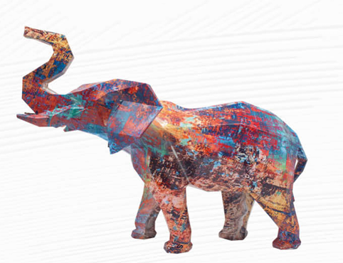 Elefante multicolor Galassia