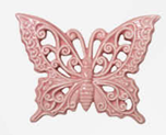 Farfalla Rosa 15Cm