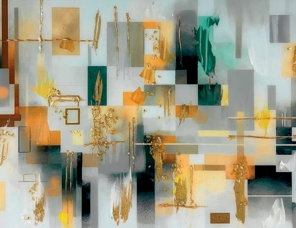 Quadro Astratto Alchimia
