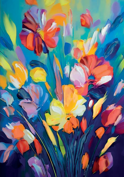 Quadro Flowers Fantasia