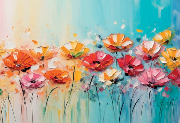 Quadro Flowers Melodia