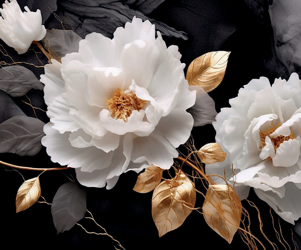 Quadro Flowers Malva