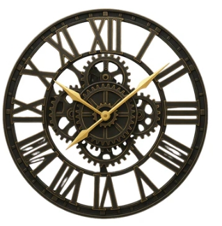 Orologio Classic Golden Hands 62cm