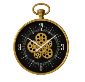 Orologio Golden Gears 60cm