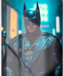 Quadro in vetro BATMAN VUITTON