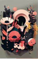 Quadro in vetro GEISHA 
