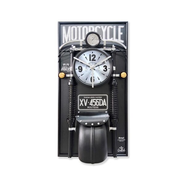Orologio Black Moto da parete 60x120 cm