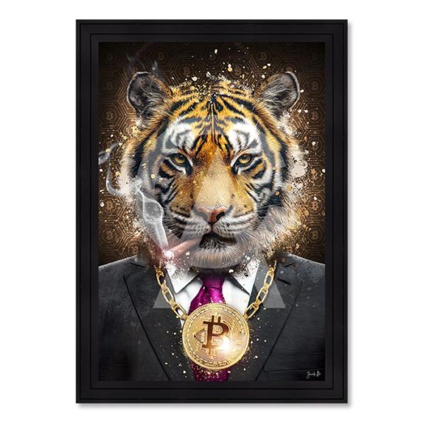 Quadro Tiger Boss 92x132 cm