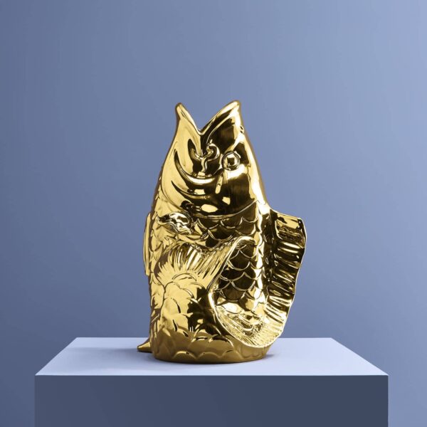 Vaso Il pesce Blubb Gold
