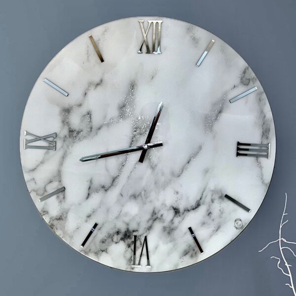 Orologio da parete  White Marble