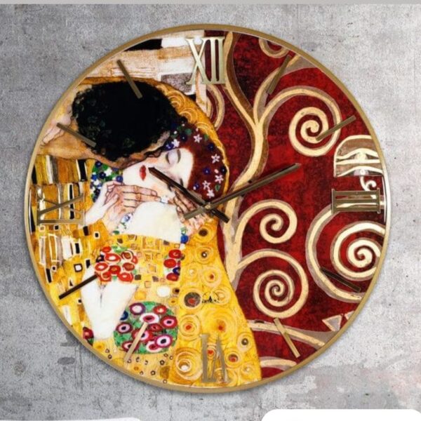 Orologio da parete Il bacio