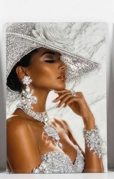 Quadro Woman Cappello C