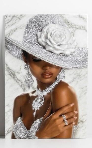 Quadro Woman Cappello B