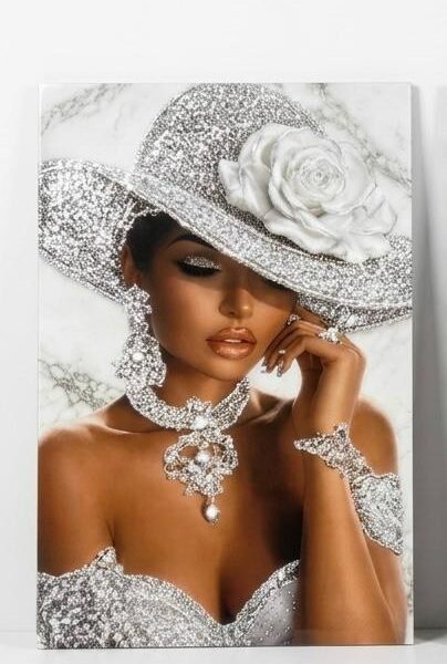 Quadro Woman Cappello A