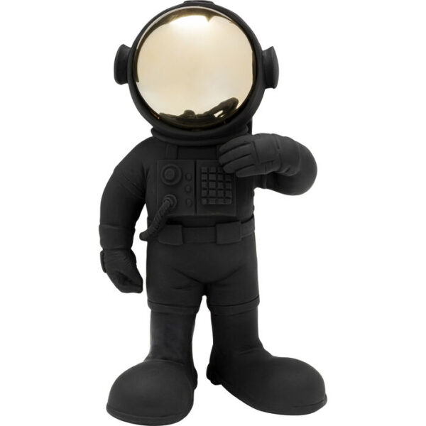 Figura decorativa Welcome Astronaut nero 27cm