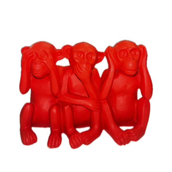 Tris scimmiette Red