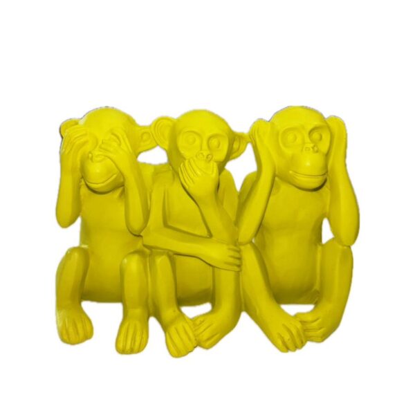 Tris scimmiette Yellow