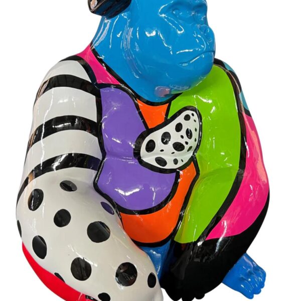 Gorilla Blue Pop Art