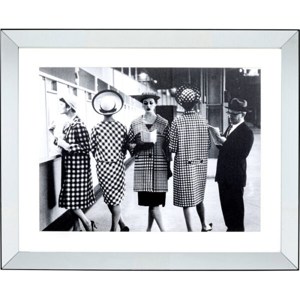 Quadro incorniciato Book Club 105x85cm