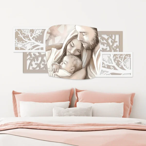 Quadro Sacra Famiglia Arbor Vitae (99X45 cm)