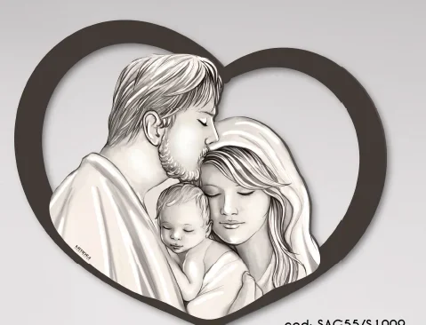Quadro Sacra Famiglia (92x77cm)