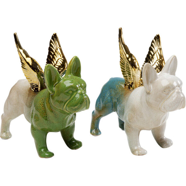 Figura decorativa Angel Wings Dog